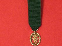 MINIATURE VOLUNTEER OFFICERS DECORATION MEDAL QUEEN VICTORIA QV CONTEMPORARY MEDAL