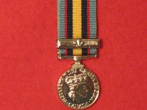 MINIATURE CANADA GULF AND KUWAIT MEDAL WITH BAR
