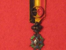 MINIATURE BELGIUM DECORATION FOR MUTUALITY MEDAL