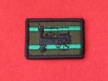 TACTICAL RECOGNITION FLASH BADGE ROYAL ENGINEERS 45TH SQN TRAIN TRF BADGE