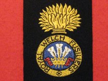 ROYAL WELCH FUSILIERS BLAZER BADGE