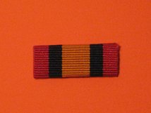 QUEENS SOUTH AFRICA MEDAL QSA MEDAL RIBBON SEW ON BAR