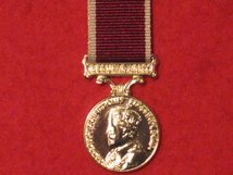 MINIATURE ARMY LSGC MEDAL LONG SERVICE GOOD CONDUCT MEDAL GV CROWNED