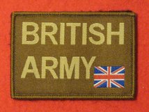 TACTICAL RECOGNITION FLASH BADGE BRITISH ARMY COYOTE TRF BADGE