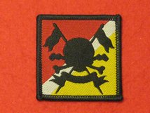 TACTICAL RECOGNITION FLASH BADGE ROYAL LANCERS RED YELLOW TRF BADGE