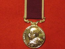 FULL SIZE ARMY LSGC LONG SERVICE GOOD CONDUCT MEDAL EDWARD VII REPLACEMENT MEDAL