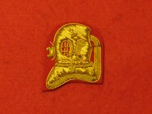 MESS DRESS DIVER GOLD ON RED BADGE