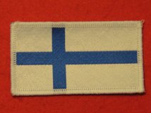 FINLAND FINNISH FLAG BADGE