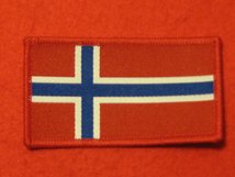 NORWAY NORWEGIAN FLAG BADGE