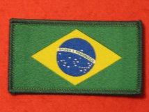 BRAZIL BRAZILIAN FLAG BADGE