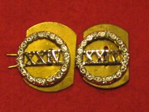 SOUTH WALES BORDERERS REGIMENT MILITARY COLLAR BADGES