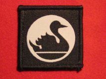 BRITISH ARMY 51ST INDEPENDENT INFANTRY BRIGADE FORMATION BADGE SWAN FACING RIGHT WW2