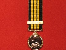 MINIATURE AFRICA GENERAL SERVICE MEDAL GV WITH S NIGERIA 1903 - 04 CLASP MEDAL