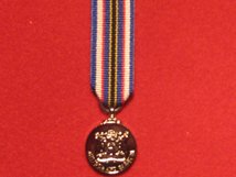 MINIATURE ANTIGUA AND BARBUDA 25TH ANNIVERSARY OF INDEPENDENCE MEDAL