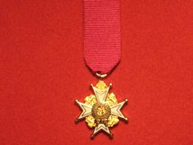 MINIATURE ORDER OF THE BATH MILITARY CB MEDAL