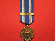 FULL SIZE NATO ISAF MEDAL WITH ISAF CLASP