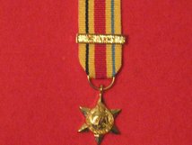 MINIATURE AFRICA STAR MEDAL WITH 1ST ARMY CLASP