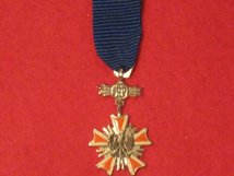 MINIATURE POLAND - POLISH ORDER OF MERIT 2ND CLASS MEDAL