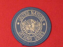 TACTICAL RECOGNITION FLASH BADGE UNITED NATIONS UN TRF BADGE