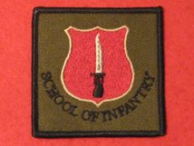 TACTICAL RECOGNITION FLASH BADGE SCHOOL OF INFANTRY TRF BADGE