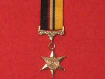 MINIATURE KIMBERLEY STAR MEDAL 1899 1902