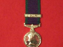 MINIATURE GSM CSM GULF CLASP MEDAL POST 1964 MEDAL EIIR