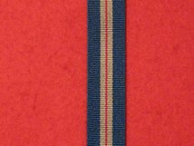 MINIATURE QUEENS GALLANTRY MEDAL QGM MEDAL RIBBON