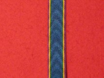 MINIATURE ROYAL FLEET AUXILIARY MEDAL RIBBON