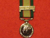 MINIATURE INDIA GENERAL SERVICE MEDAL 1936 1939 NORTH WEST FRONTIER 1937 1939 CLASP MEDAL