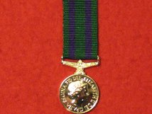 MINIATURE GENERAL SERVICE MEDAL GSM 2008