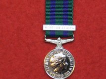 MINIATURE GENERAL SERVICE MEDAL GSM 2008 WITH WESTERN AFRICA CLASP