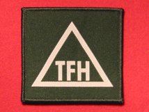 BRITISH ARMY TFH TASK FORCE HARVESTER TRF BADGE AFGHANISTAN