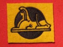 BRITISH ARMY 56TH INDEPENDENT INFANTRY BRIGADE FORMATION BADGE SPHINX LEFT FACING WW2 BADGE
