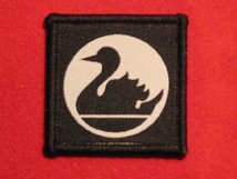 BRITISH ARMY 51ST INDEPENDENT INFANTRY BRIGADE FORMATION BADGE SWAN FACING LEFT WW2