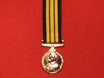 MINIATURE AFRICA GENERAL SERVICE MEDAL GV 