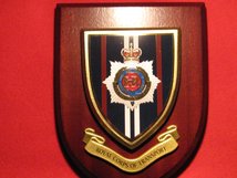 ROYAL CORPS OF TRANSPORT RCT REGIMENTAL WALL PLAQUE SHIELD