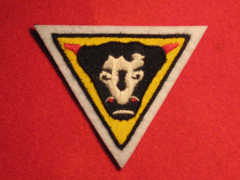 BRITISH ARMY 79TH ARMOURED DIVISION FORMATION BADGE BULL HEAD WW2 BADGE ...