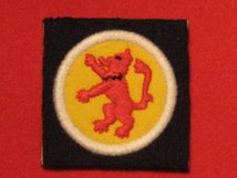 BRITISH ARMY 15TH INFANTRY DIVISION SCOTTISH FORMATION BADGE WW2