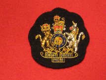 MESS DRESS WO1 RSM BSM GOLD ON BLACK BADGE - Hill Military Medals