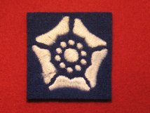 BRITISH ARMY 23RD INFANTRY DIVISION FORMATION BADGE WW2 TUDOR ROSE