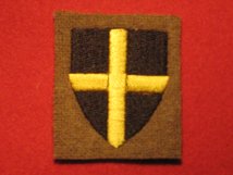 BRITISH ARMY 38TH INFANTRY DIVISION FORMATION BADGE WW2 WELSH
