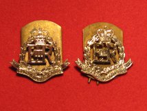 ROYAL MILITARY POLICE RMP MILITARY COLLAR BADGES