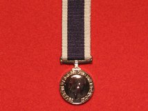 MINIATURE ROYAL NAVY LSGC MEDAL GVI