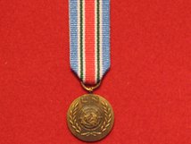 MINIATURE UNITED NATIONS SYRIA MEDAL UNSMIS MEDAL