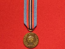 MINIATURE UNITED NATIONS CAMBODIA MEDAL UNMIC MEDAL