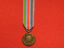 MINIATURE UNITED NATIONS BOSNIA MEDAL UNPROFOR MEDAL