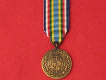 MINIATURE UNITED NATIONS CENTRAL AFRICAN REPUBLIC CHAD MEDAL MINURCAT MEDAL