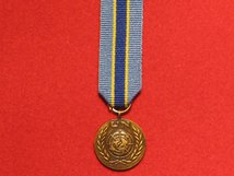 MINIATURE UNITED NATIONS CONGO MEDAL MONUC MEDAL