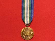 MINIATURE UNITED NATIONS HAITI MEDAL MINUSATH MEDAL