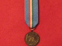 MINIATURE UNITED NATIONS IVORY COAST MEDAL UNONUCI MEDAL